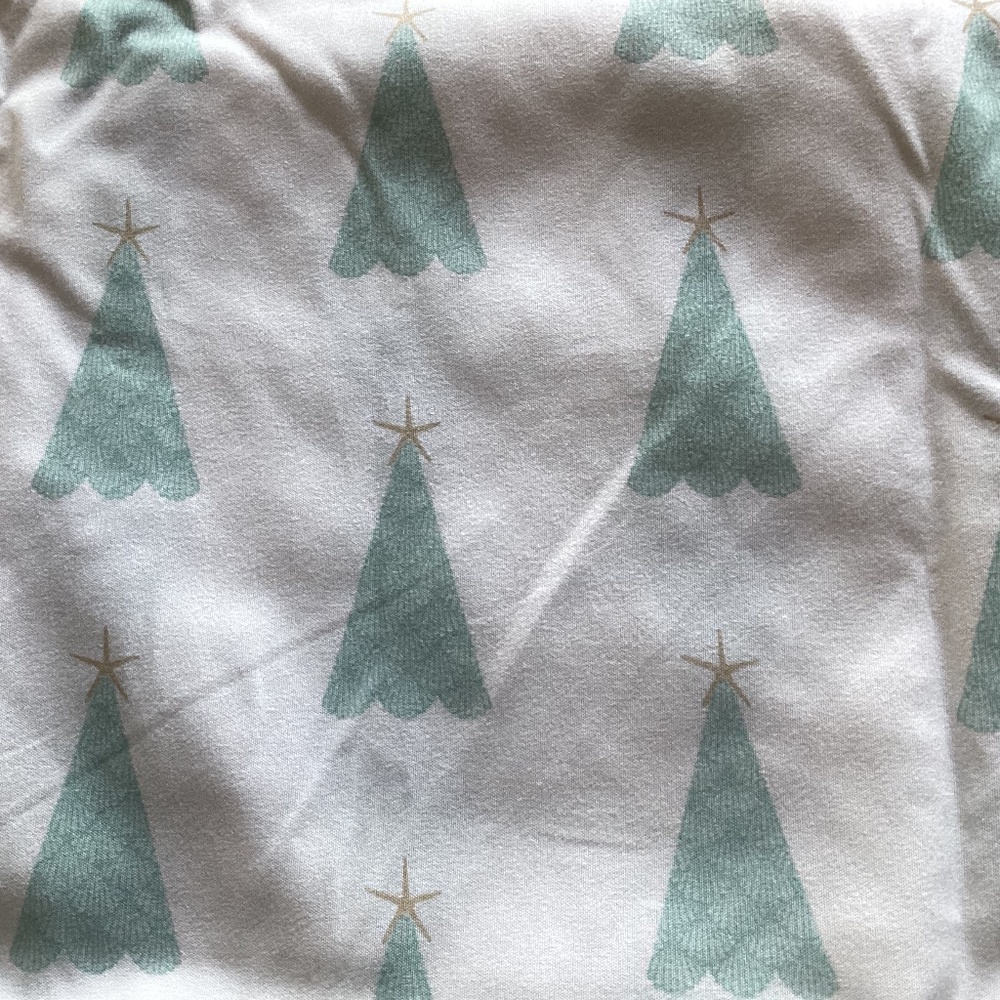 Sigrid Olsen  Aqua Coastal Tree  Sheet Set 4pc Set  QUEEN  NWOT